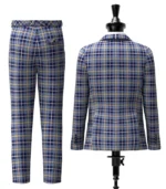 Patrick Tartan Suit Back