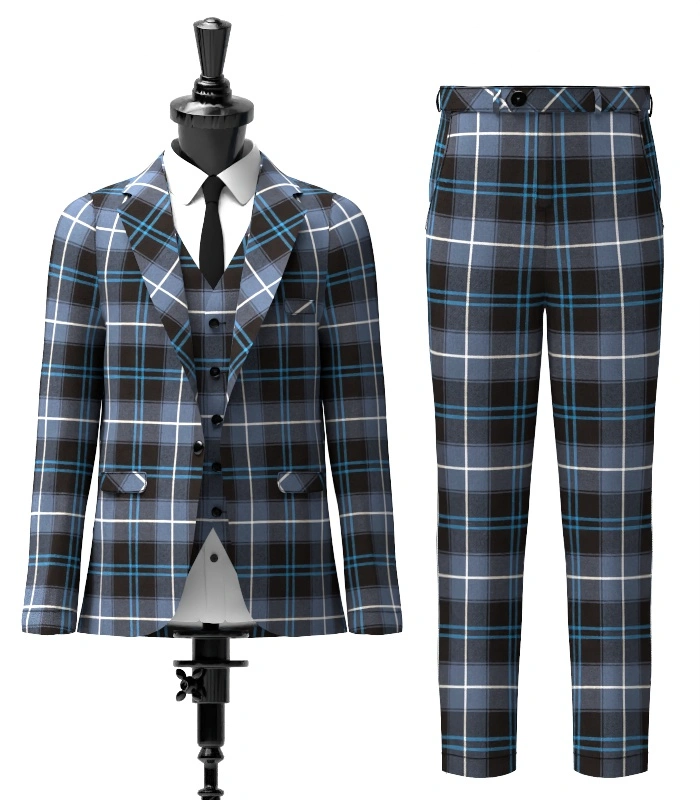 Patriot Ancient tartan Suit Front Patriot Ancient tartan Suit Front