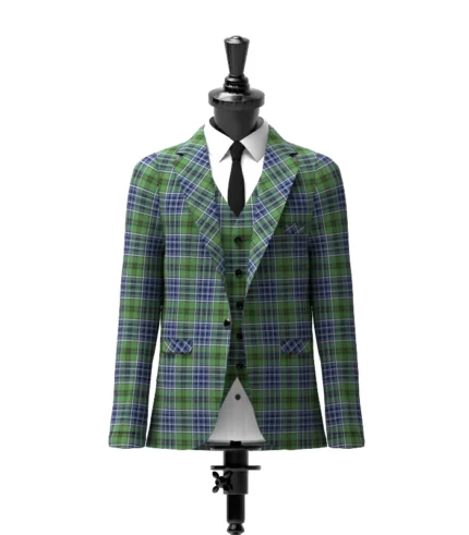 Patterson, William John Magee Tartan Jacket Front