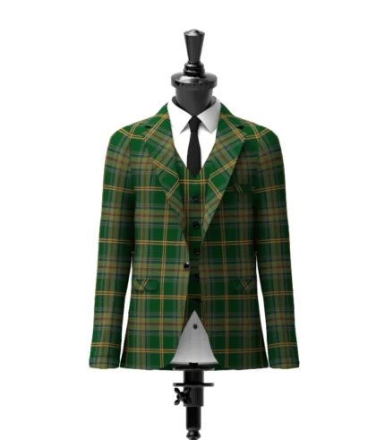 Perth County Tartan Jacket Front