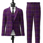 Phillips Tartan Suit Front