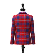 Porsche Bank Austria Tartan Jacket Back