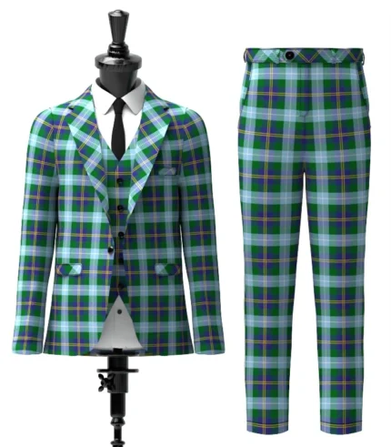 Porteous Tartan Suit Front