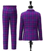 Pride Of Glencoe Tartan Suit Back