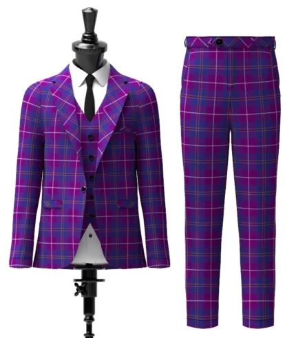 Pride Of Glencoe Tartan Suit Front