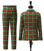 Prince of Wales tartan Suit Back