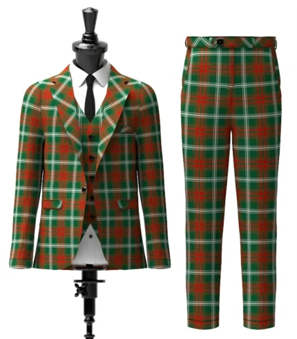 Prince of Wales tartan Suit Front