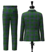 Pringle Tartan Suit Back