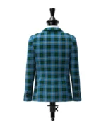 Quinn Tartan Jacket Back