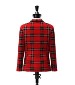 Ramsay Red Tartan Jacket Back