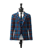 Reese Tartan Jacket Front