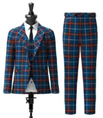 Reese Tartan Suit Front