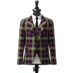 Rennie Tartan Jacket Front