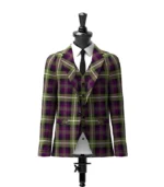 Rennie Tartan Jacket Front