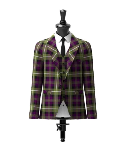 Rennie Tartan Jacket Front