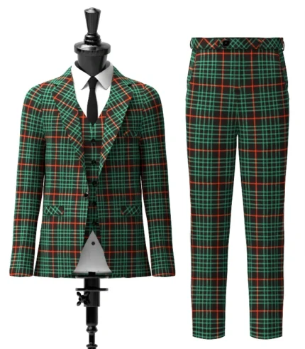 Renwick Tartan Suit Front