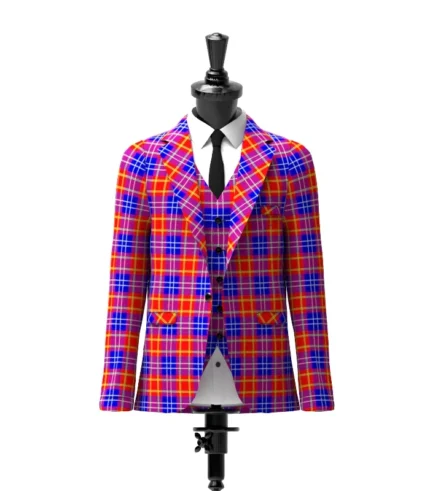 Richardson Tartan Jacket Front