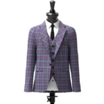 Riley's Theme Tartan Jacket Front