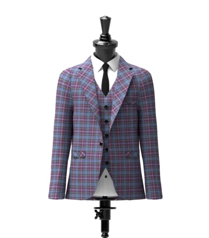Riley's Theme Tartan Jacket Front