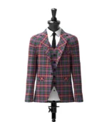 Ritchie Tartan Jacket Front