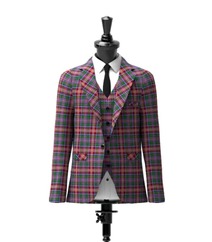 Ritchie Tartan Jacket Front