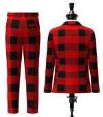Rob Roy Macgregor Tartan Suit Back