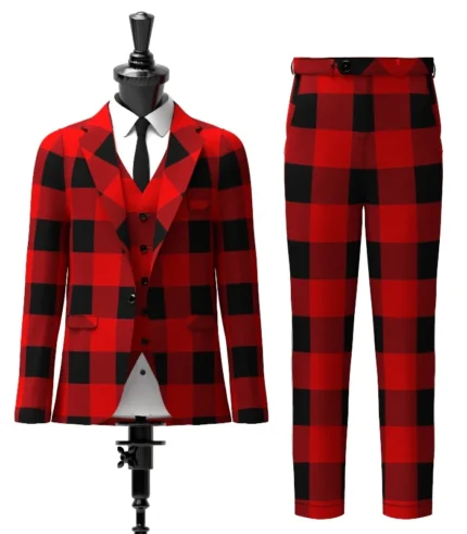 Rob Roy Macgregor Tartan Suit Front