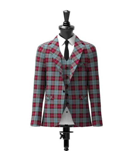 Rob Roy Tartan Jacket Front
