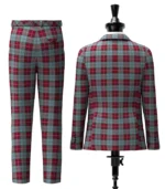 Rob Roy Tartan Suit Back