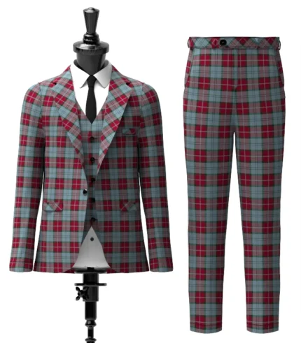 Rob Roy Tartan Suit Front