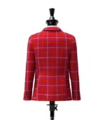 Rose Tartan Jacket Back