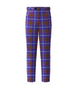 Russian Scottish Tartan Trouser Front