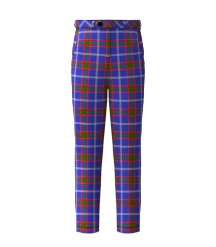 Russian Scottish Tartan Trouser Front