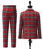 Ruthven Tartan Suit Back
