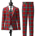 Ruthven Tartan Suit Front