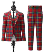 Ruthven Tartan Suit Front