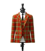 Scott Tartan Jacket Front