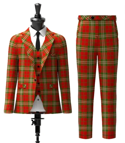 Scott Tartan Suit Front
