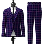 Scottish Heather Tartan Suit Front
