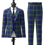 Scottish Rugby Union Tartan Suit Front