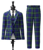 Scottish Rugby Union Tartan Suit Front