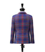 Selkirk Tartan Jacket Back