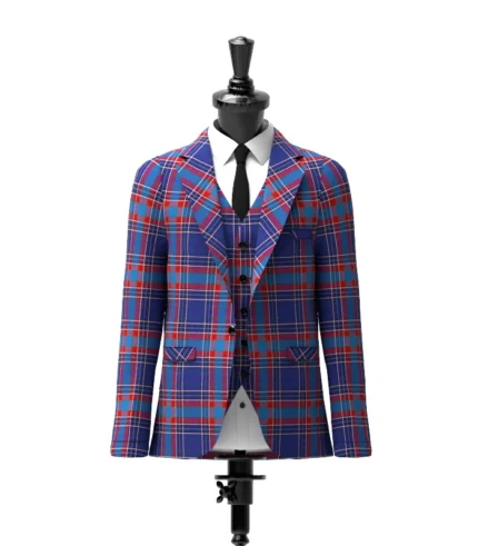 Selkirk Tartan Jacket Front