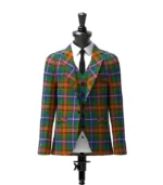 Sikh Tartan Jacket Front