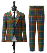 Sikh Tartan Suit Front