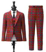 Sinclair Tartan Suit Front