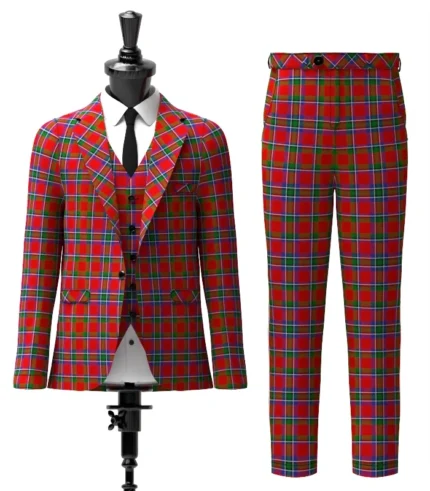 Sinclair Tartan Suit Front