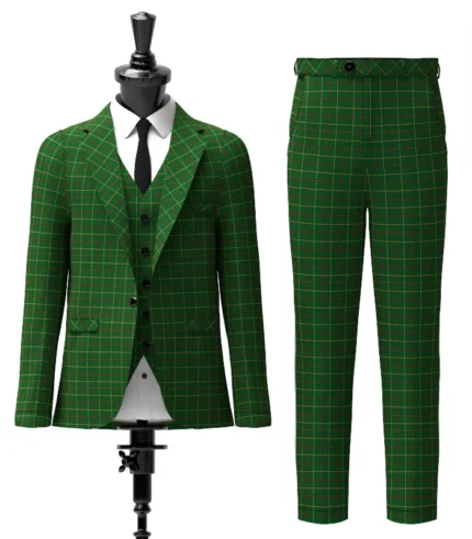 Skene Hunting Tartan Suit Front