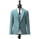 Slater, Ashleigh & Bullock, Helen Tartan Jacket Front