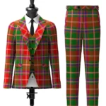 Somerville Tartan Suit Front